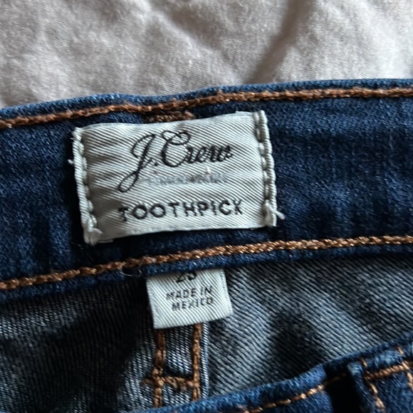 Jcrew Toothpick Jeans - Size 25 - Picture 5 of 9